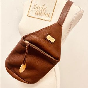 The Sak Dorado Leather Sling Bag